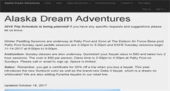 Desktop Screenshot of alaskadreamadventures.com